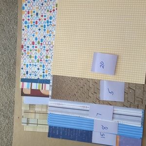 64 Sheets of Scrapbook Paper